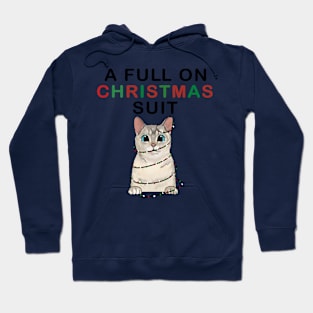 A Full On Christmas Suit Hoodie